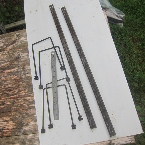 Twin slot shelving brackets - shelving,