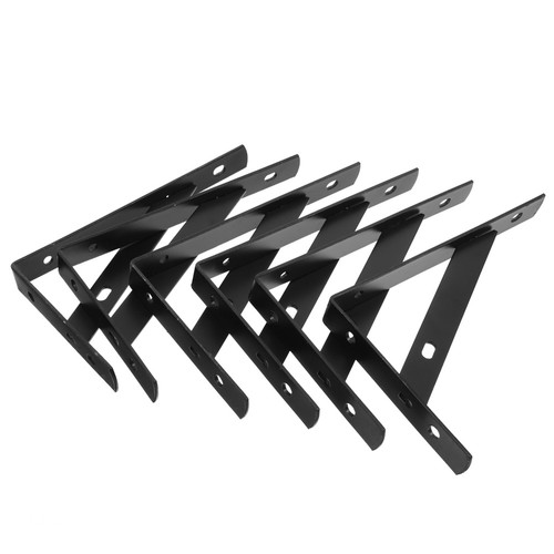 6pcs reusable black steel - 6pcs,
