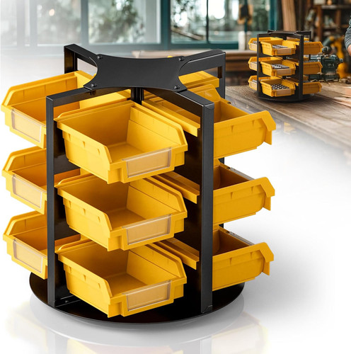 Rotating storage bins - rotating,