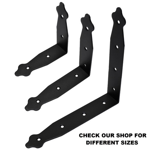 Black corner bracket - black, angle