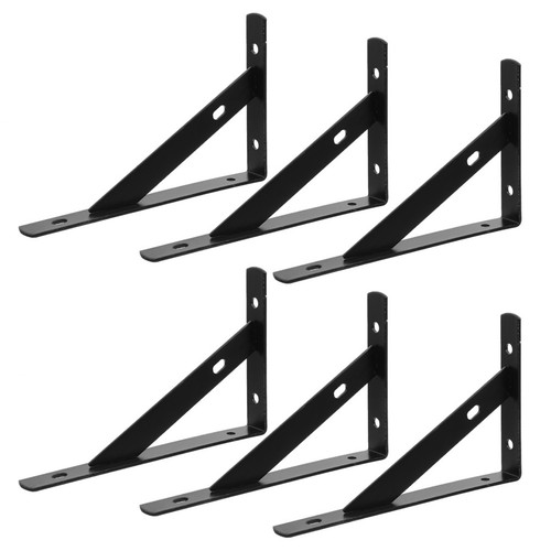 6pcs reusable black steel - reusable,