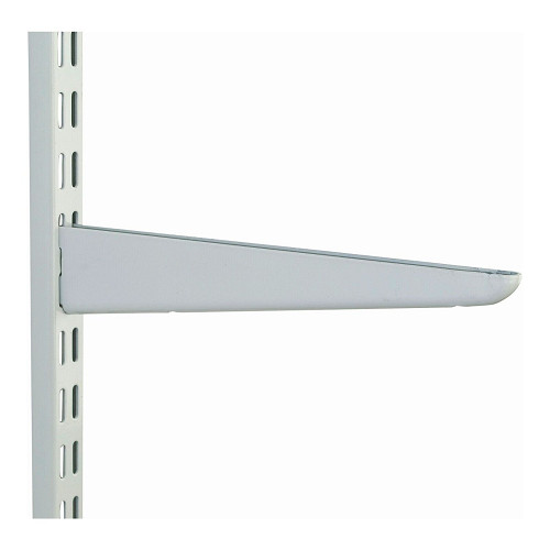 610mm white shelving brackets - white,